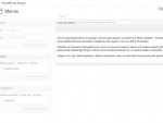 WordPress Menus